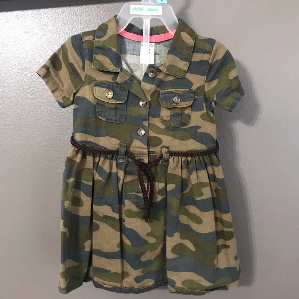 Carter’s 12 months camo dress